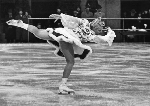 Figure Skater Melitta Brunner