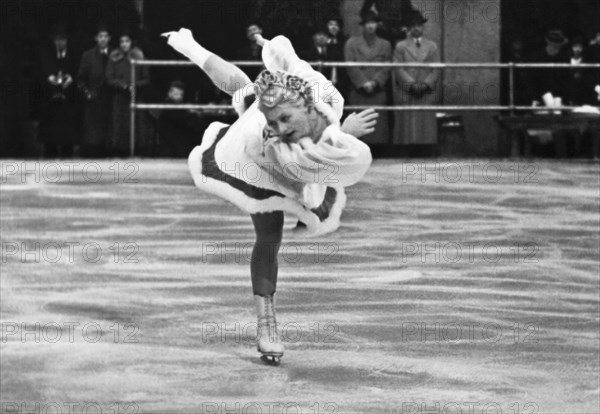 Figure Skater Melitta Brunner