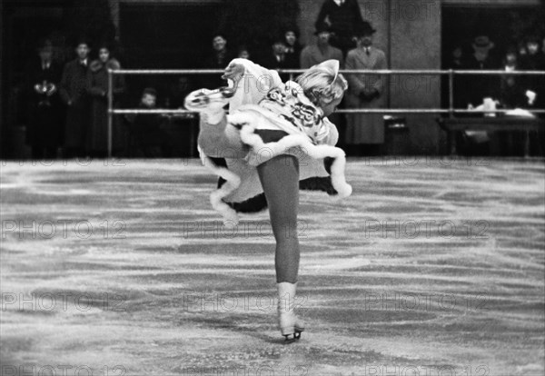 Figure Skater Melitta Brunner