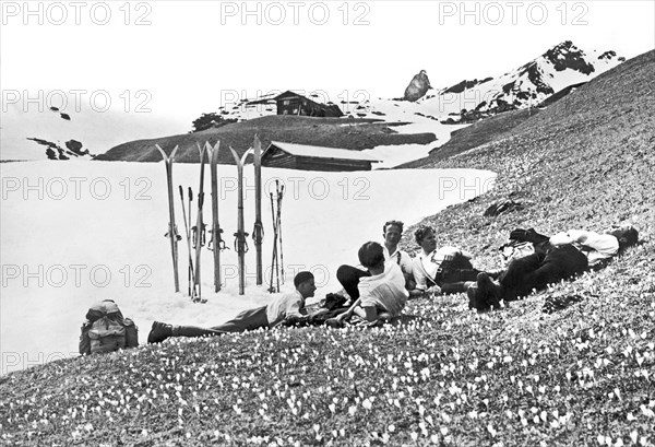 Skiing In The Grisons