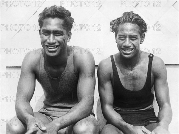 Duke And Sam Kahanamoku