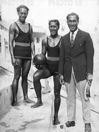 Sam, Dave and Duke Kahanamoku