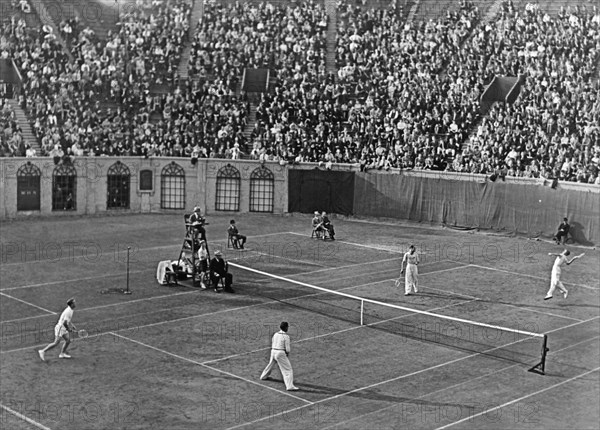 Doubles Tennis At Forest Hills