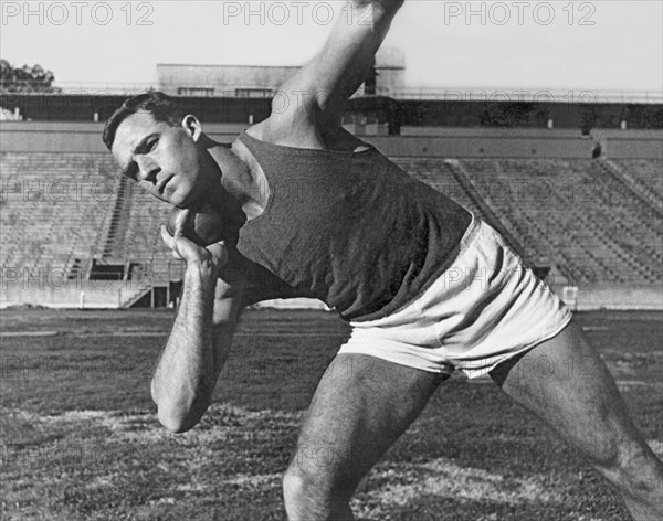 Shot Putter Parry O'Brien