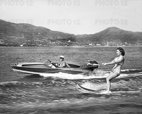 Water Skiing In Acapulco