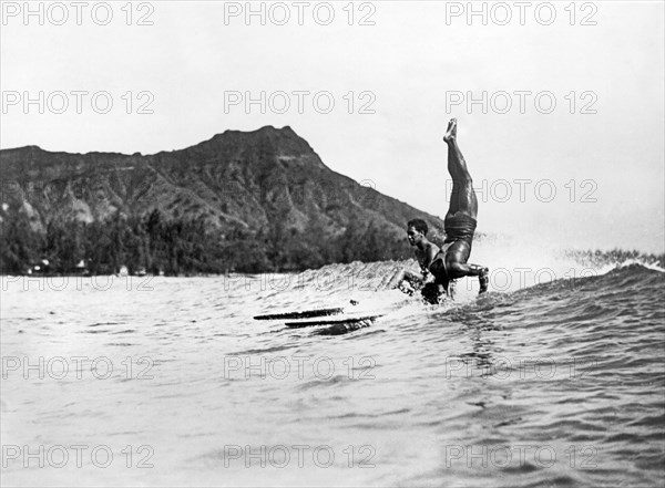 Hot Dog Surfers At Waikiki