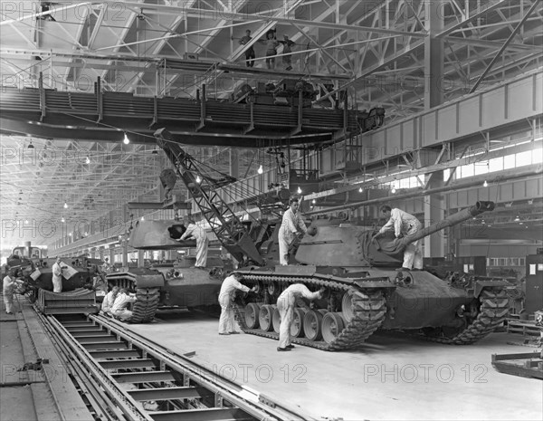 Patton Tank Assembly Line