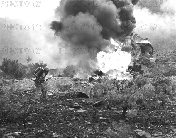 Marine With Flamethrower