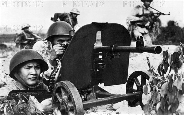 North Vietnamese Gun Crew