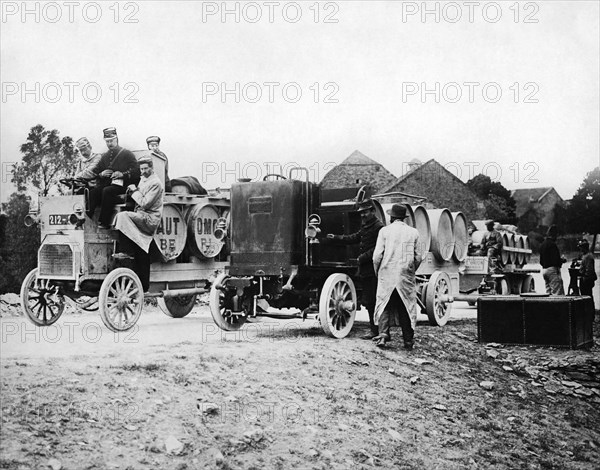 French Troops Water Supply