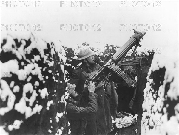 WWI Anti-Aircraft Machine Gun