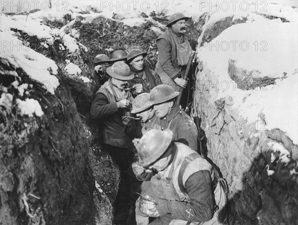 Chow Time In The Trenches