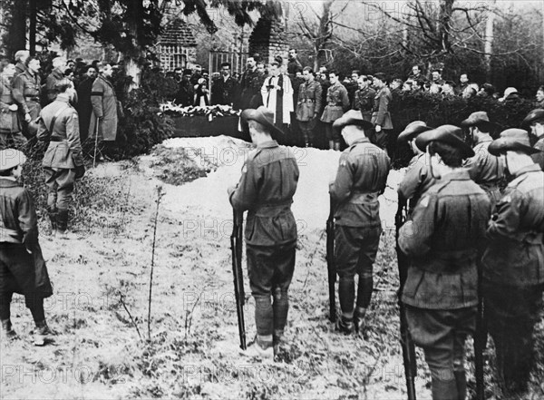 The Red Baron Burial