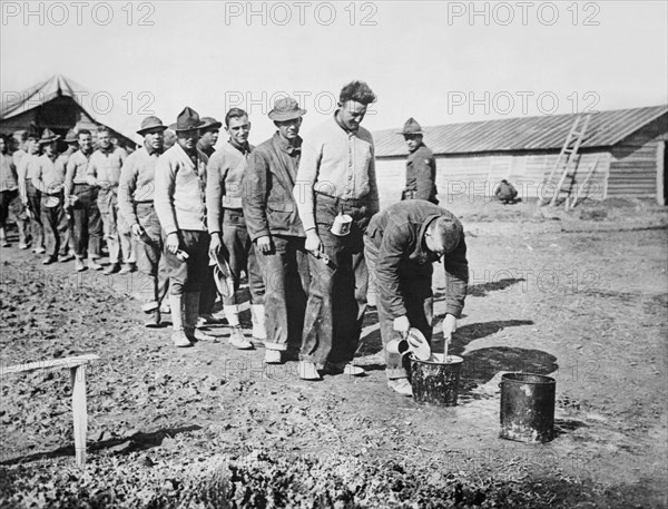 Dishwashing In WWI