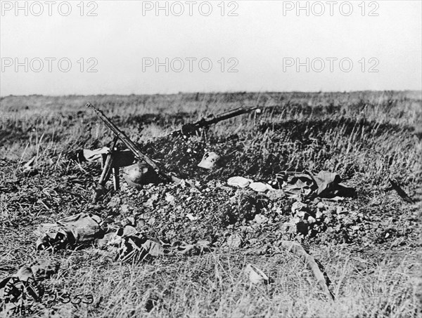 Graves of Soldiers In France