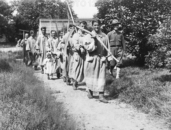 Recovering WWI Soldiers