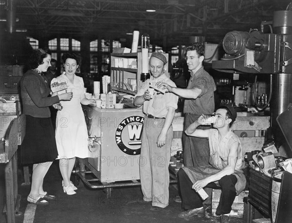 Milk Break For War Workers