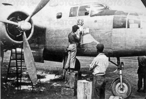 B-25 Pinup Nose Art