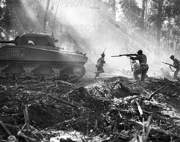 Fighting On Bougainville