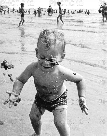 Toddler Fun At The Beach