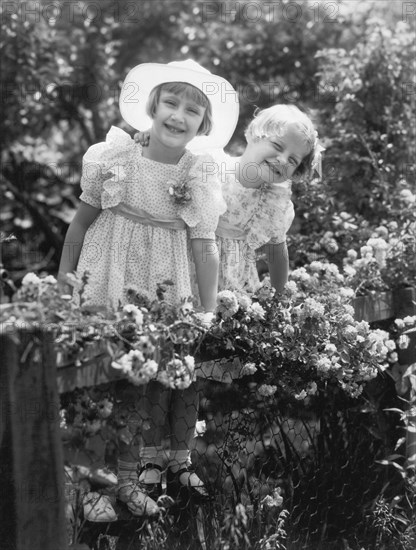 Girlfriends With Flowers