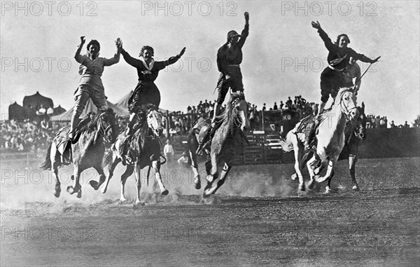 Cowgirls At The Rodeo