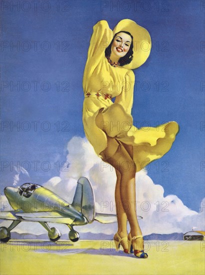 Gil Elvgren's Pin-Up Girl