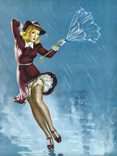 Gil Elvgren's Pin-Up Girl