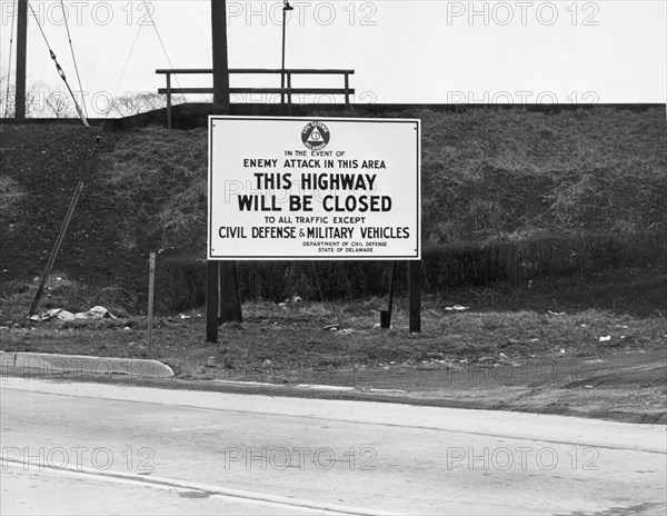 Cold War Civil Defense Signage