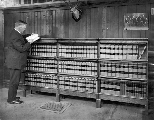 A Lawyer In His Library