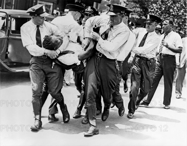 DC Police Evict WWI Vet