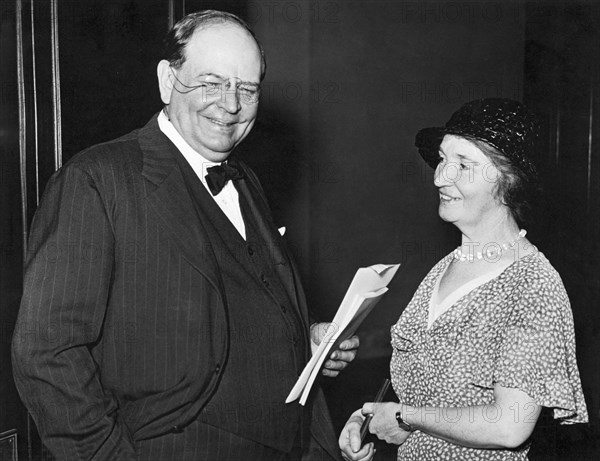 Margaret Sanger With Senator