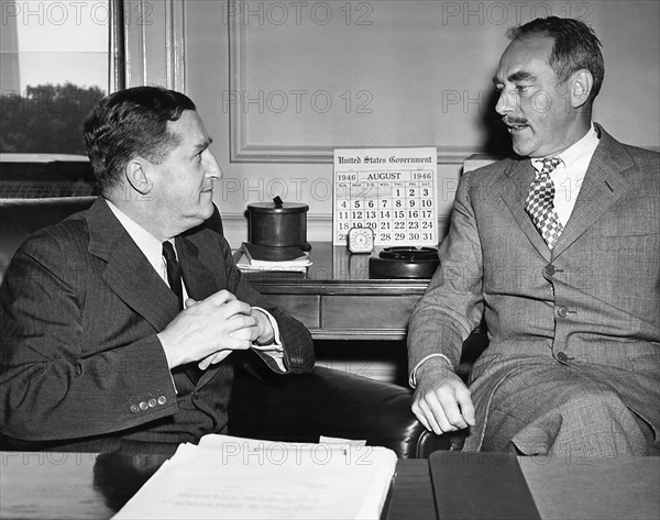 Johnson And Dean Acheson Talk