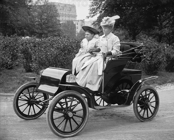 Women Out For An Auto Ride