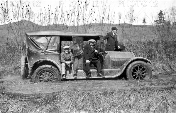 Car Stuck In Mud