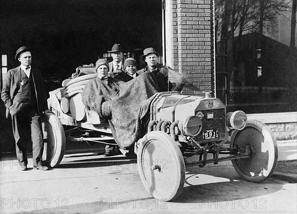 Cold Ride In Open Car