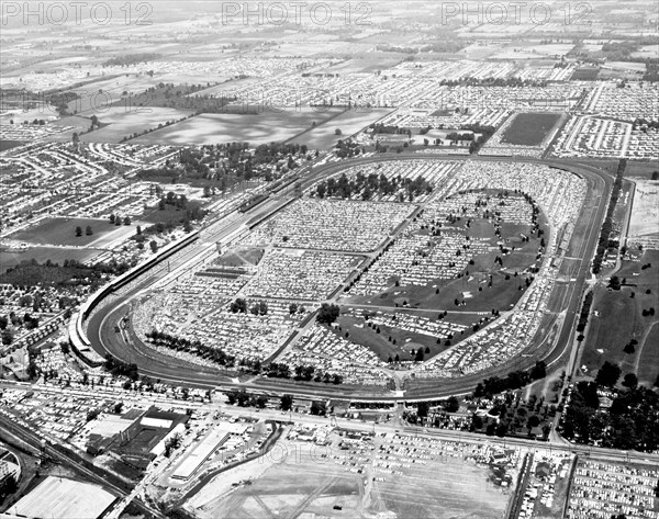 Aerial Of Indy 500