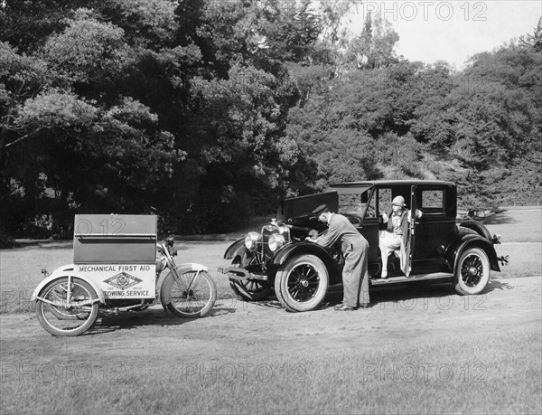 AAA Assisting A Motorist