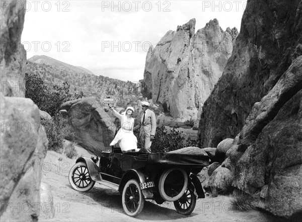 Couple Out For A Ride