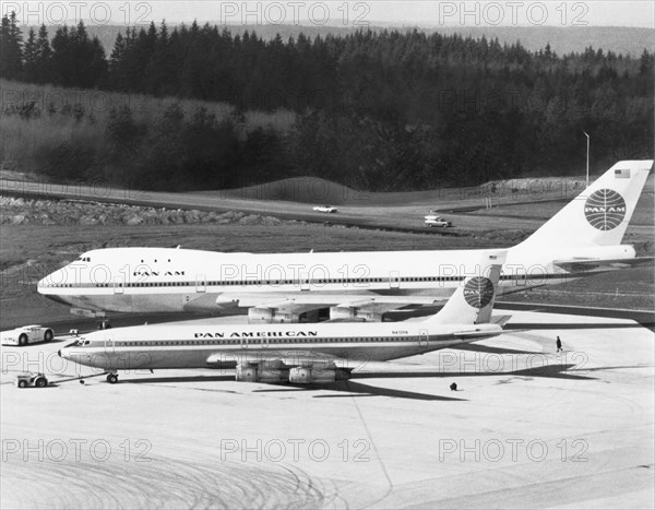 First Boeing 747