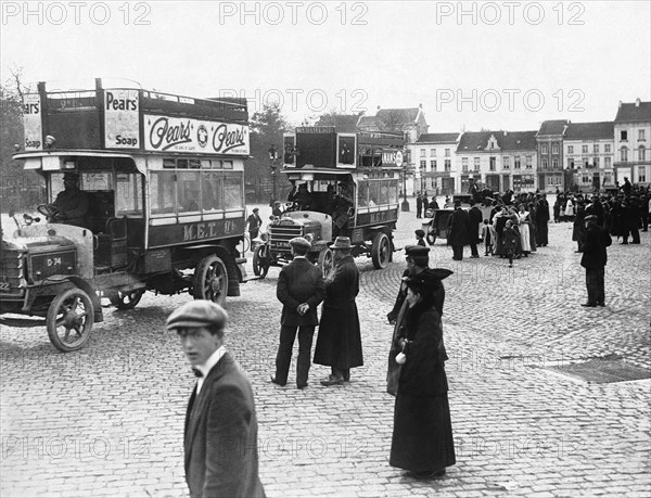 WWI Evacuation Of Antwerp