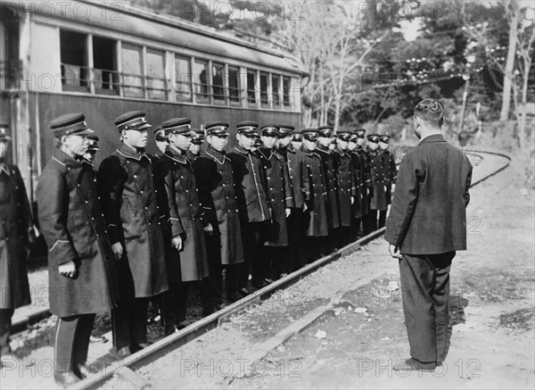 Japanese Street Car Conductors