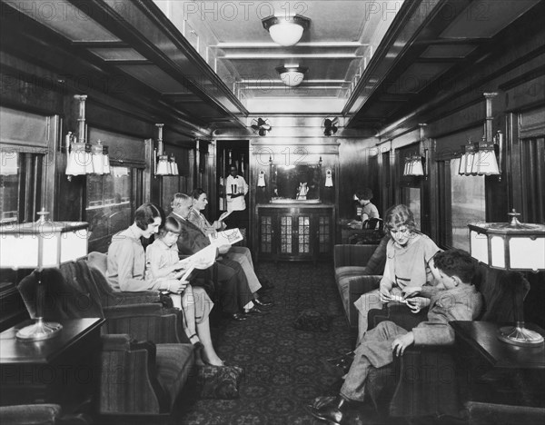 Northern Pacific Lounge Car