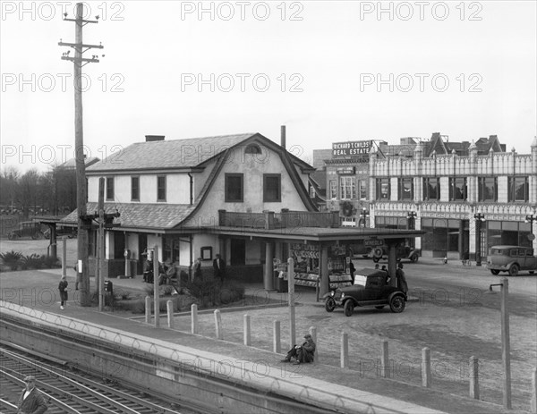 Train Station in Mineola, NY