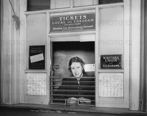 Railroad Ticket Window