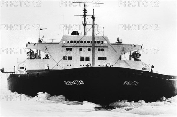 SS Manhattan In The Arctic