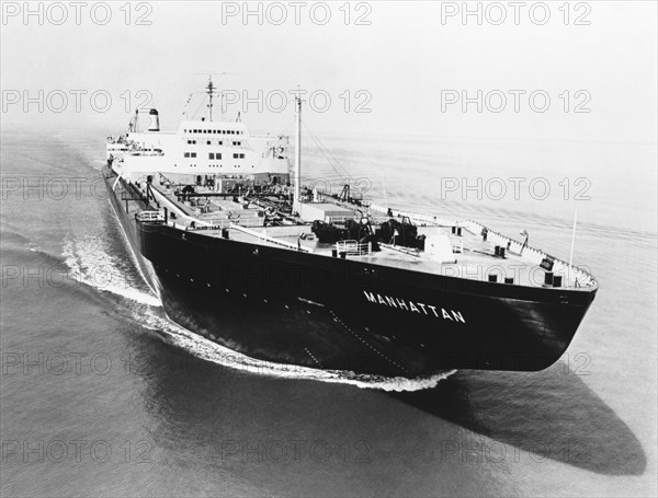 SS Manhattan In The Arctic