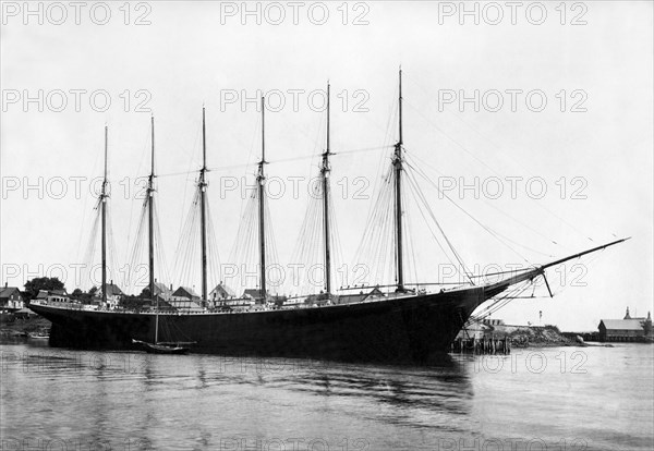 Schooner In Maine