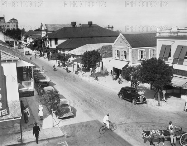 Bay Street In Nassau