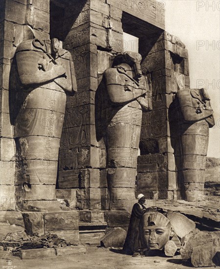 Entrance To Ramesseum